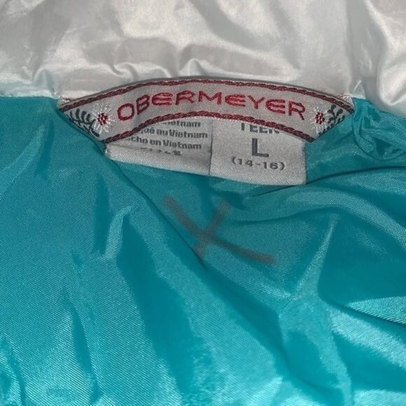 Obermeyer Teen Girls Insulated Zip-Up Jacket Size L Nylon Polyester - Picture 4 of 13
